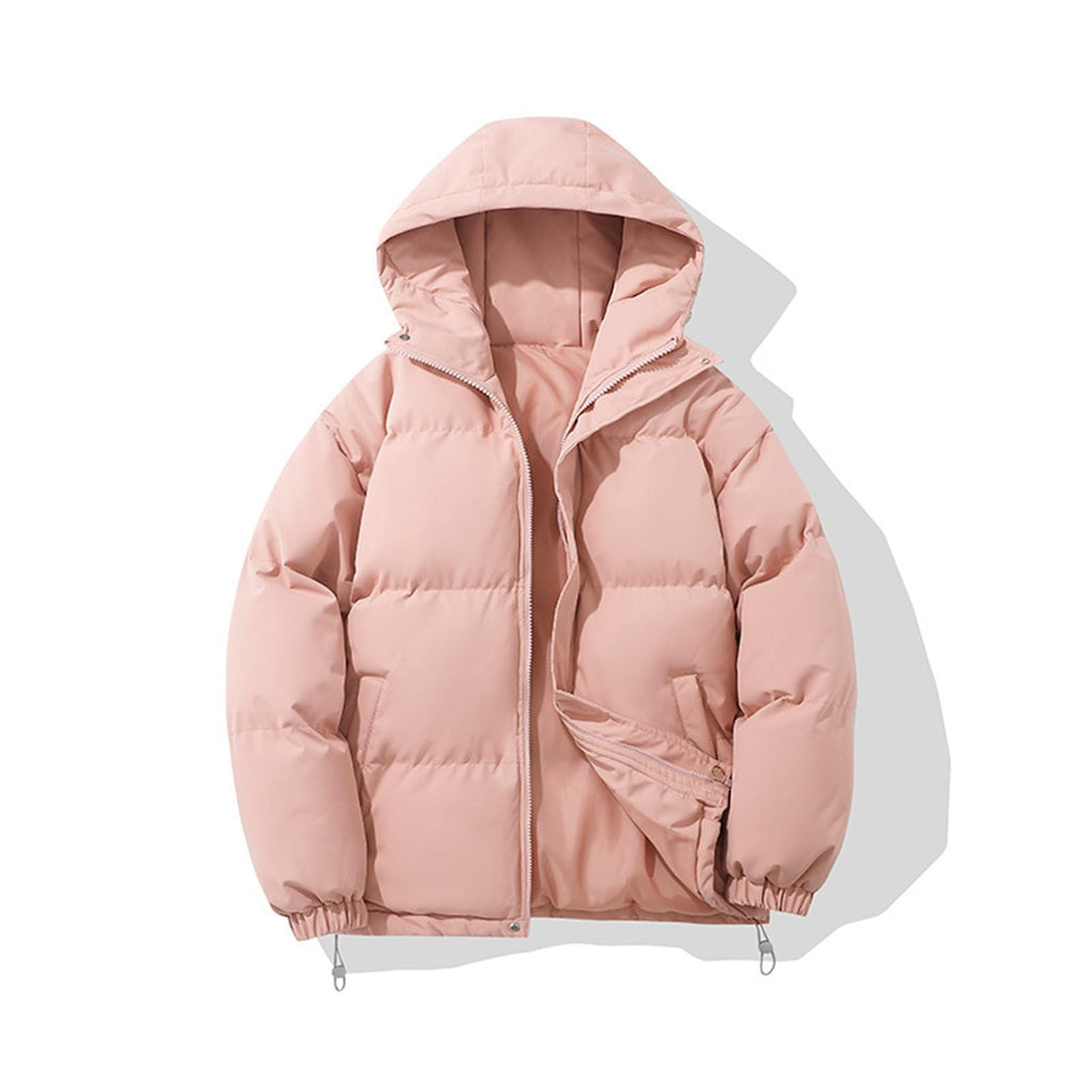 Yinguo Winter Coats for Women UK Quilted Down Puffer Jackets Ladies Lightweight Hoodies Waterproof Jacket Plus Size Slim Coat Warm Outwear Clothing