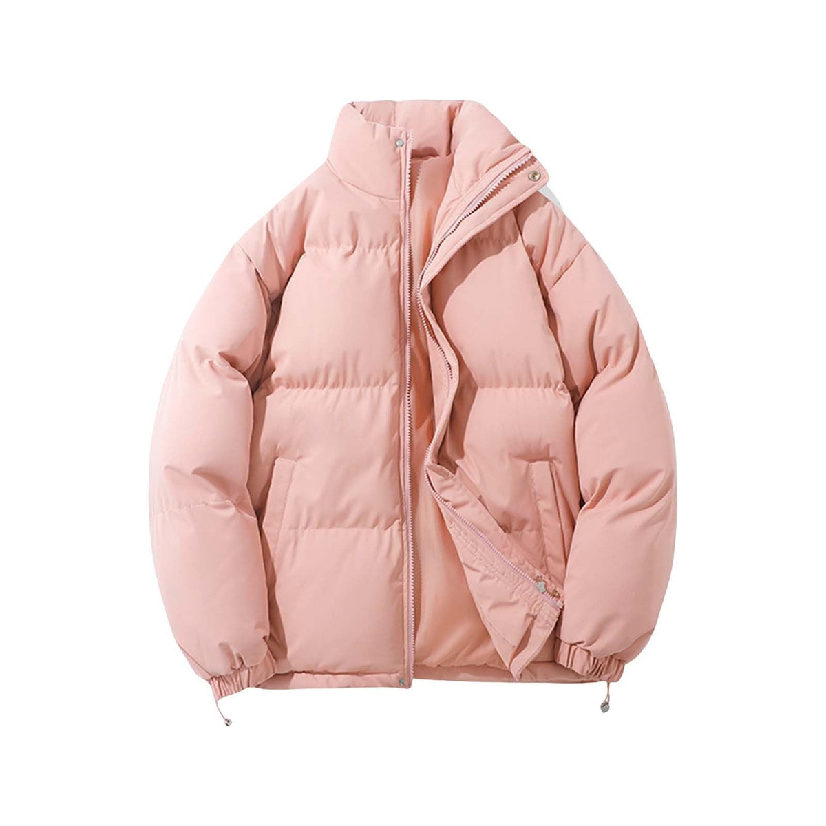 Yinguo Winter Coats for Women UK Quilted Down Puffer Jackets Ladies Lightweight Hoodies Waterproof Jacket Plus Size Slim Coat Warm Outwear Clothing