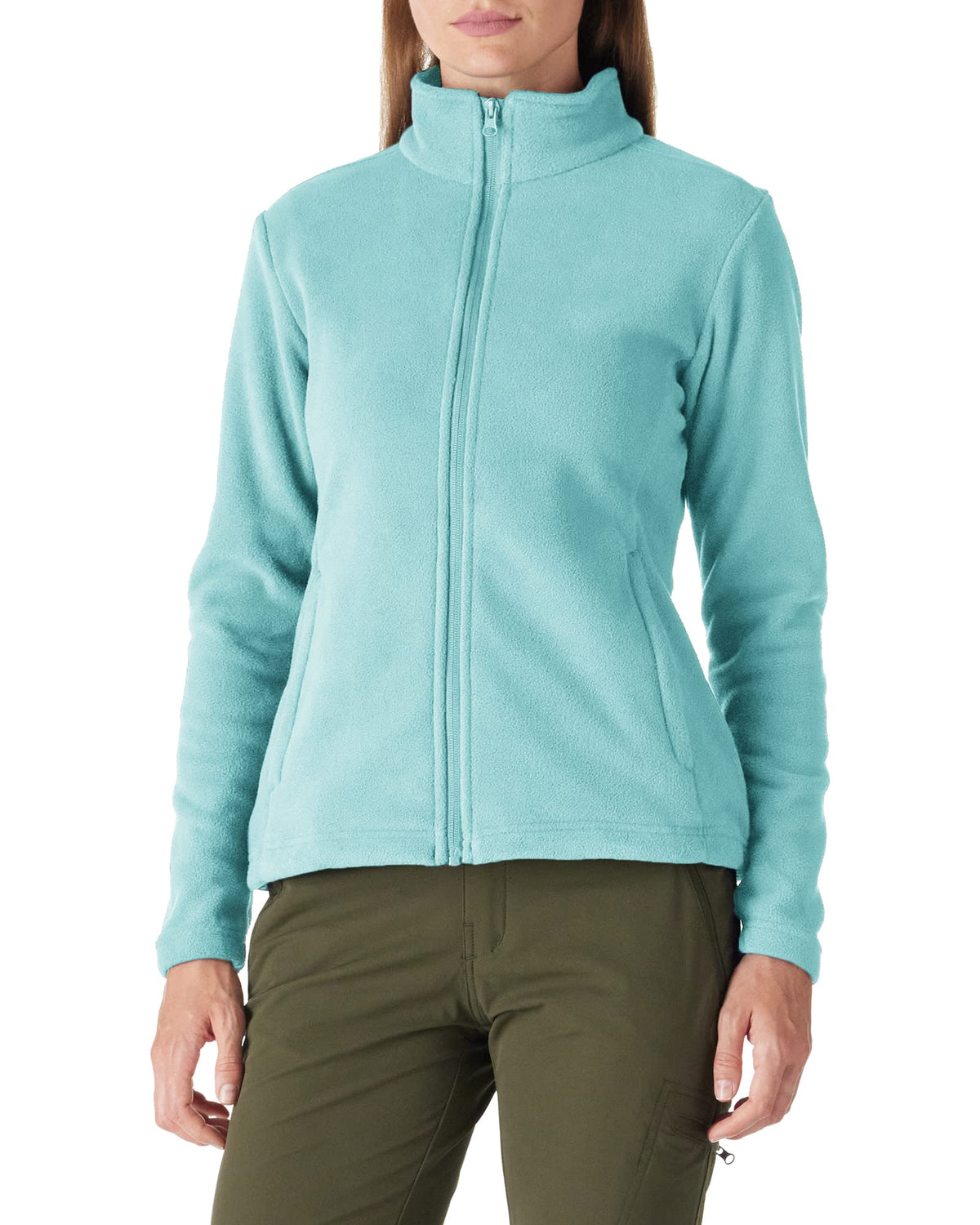 Outdoor Ventures Womens Fleece Jackets Ladies 220G Lightweight Warm Coat